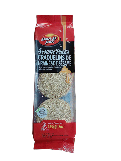 Craquelins de graines de sésame